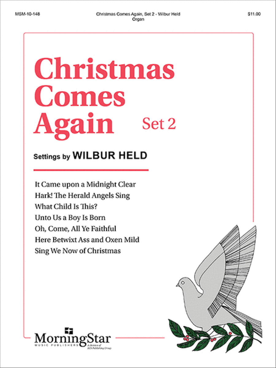 Christmas Comes Again, Set 2 Organ scores gallery preview page 1
