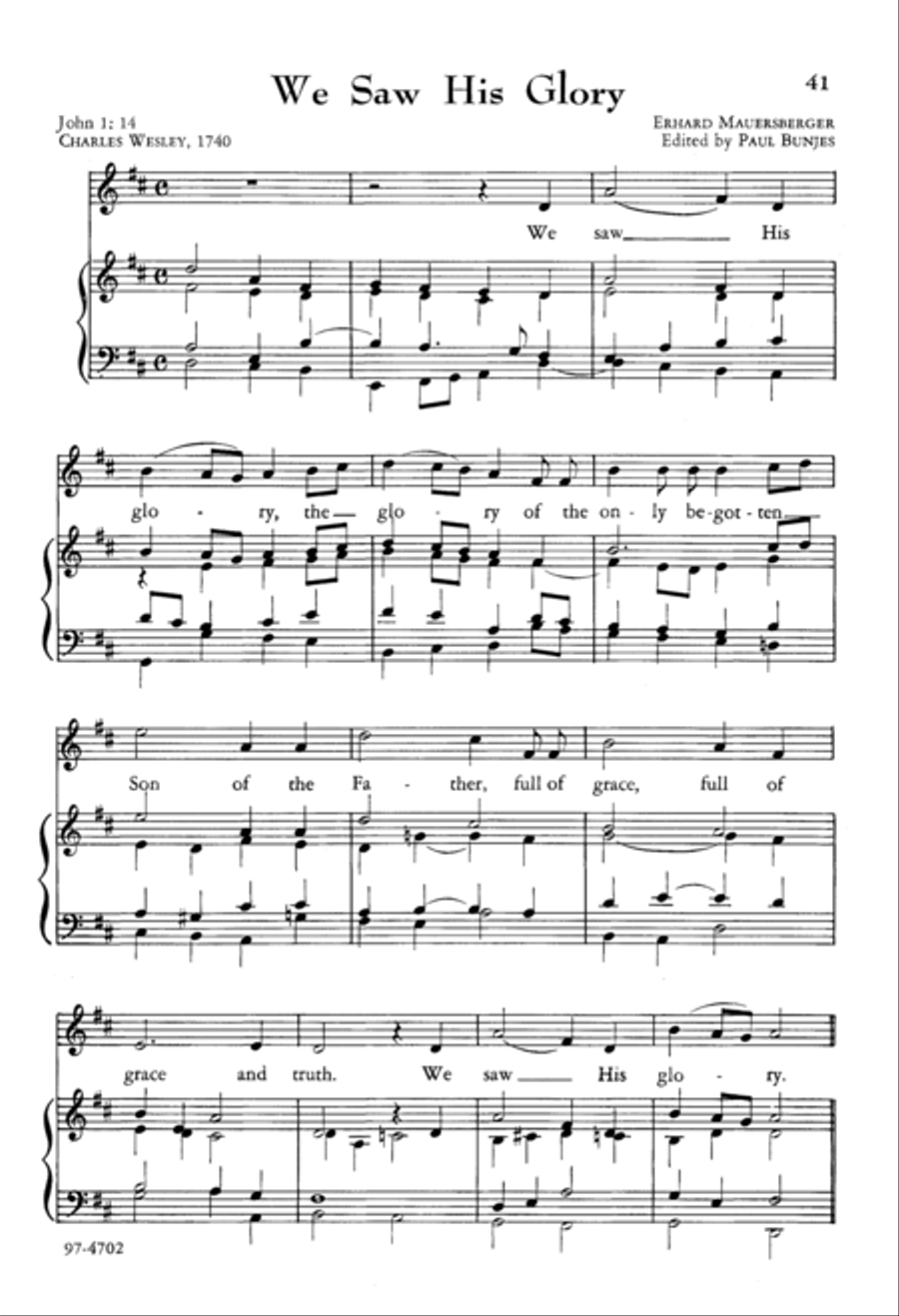 A Second Morning Star Choir Book 2-Part scores gallery preview page 15