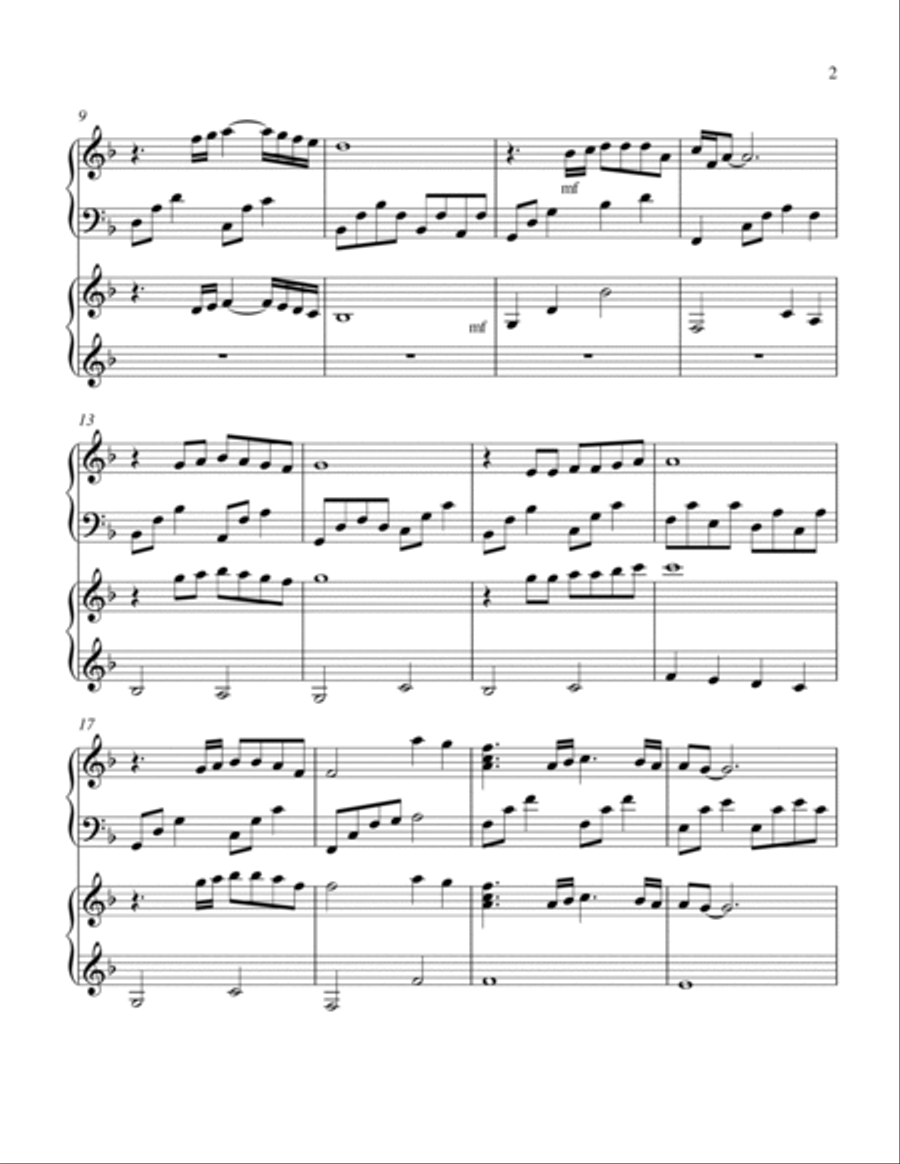 Always On My Mind Harp scores gallery preview page 3