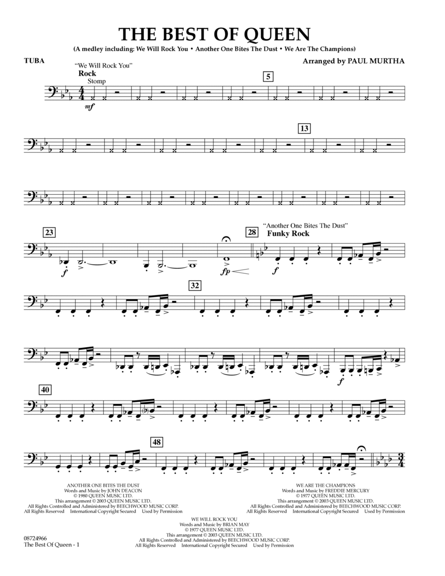 Tuba queen top