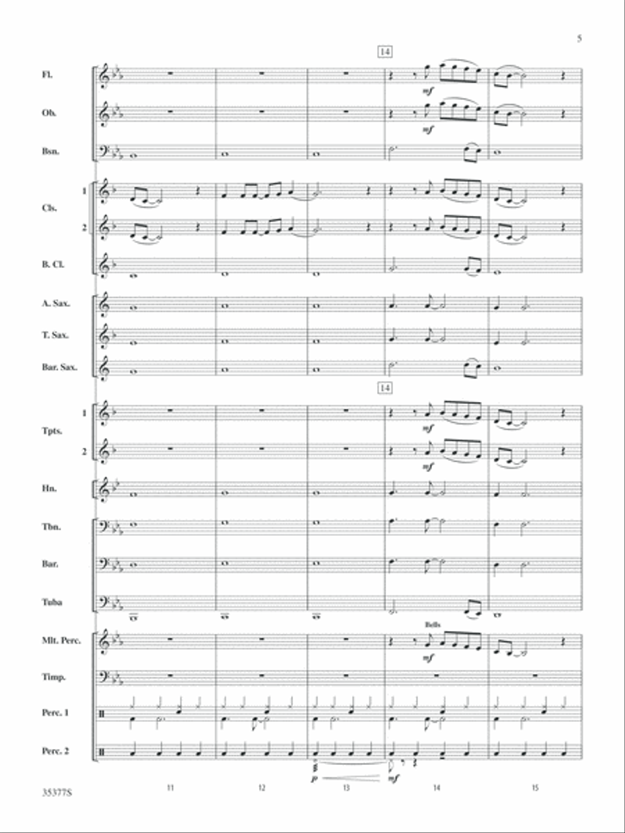 Born to be Somebody: Score Concert Band scores gallery preview page 5