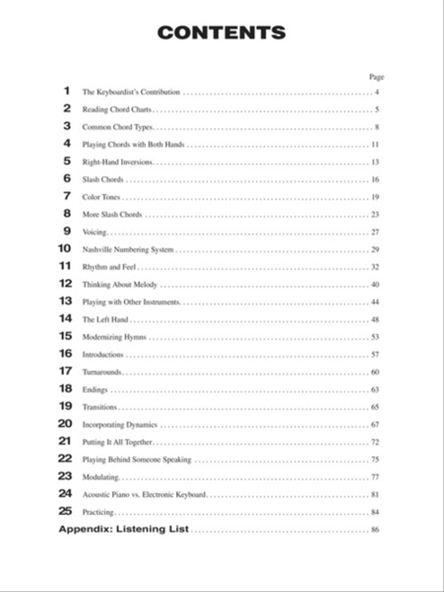 Worship Piano Piano Method scores gallery preview page 2