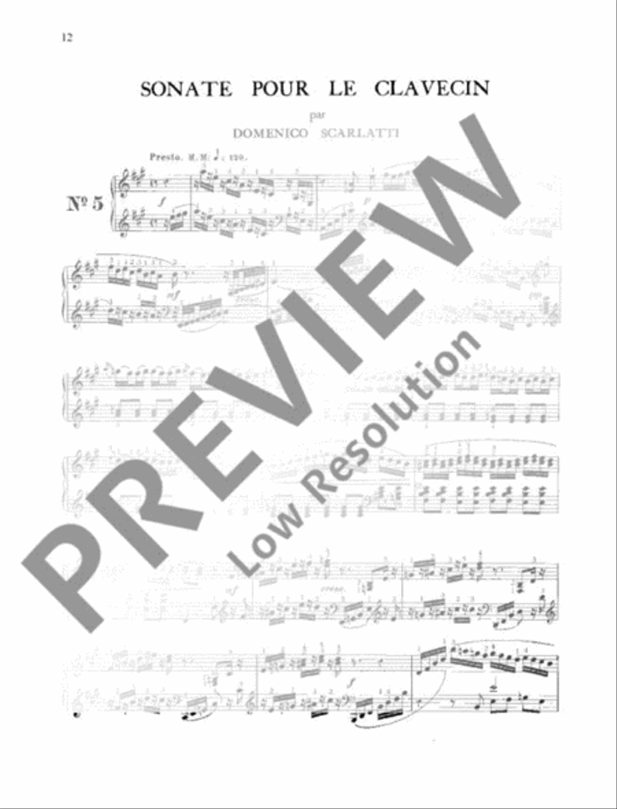 10 Selected Sonatas Piano Solo scores gallery preview page 13