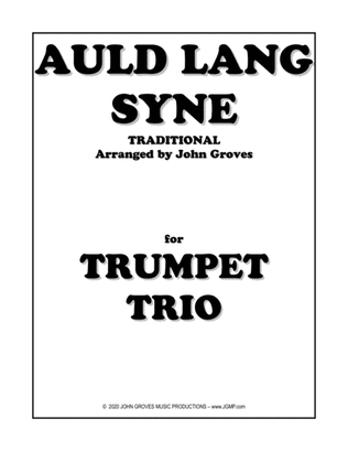 Auld Lang Syne - Trumpet Trio