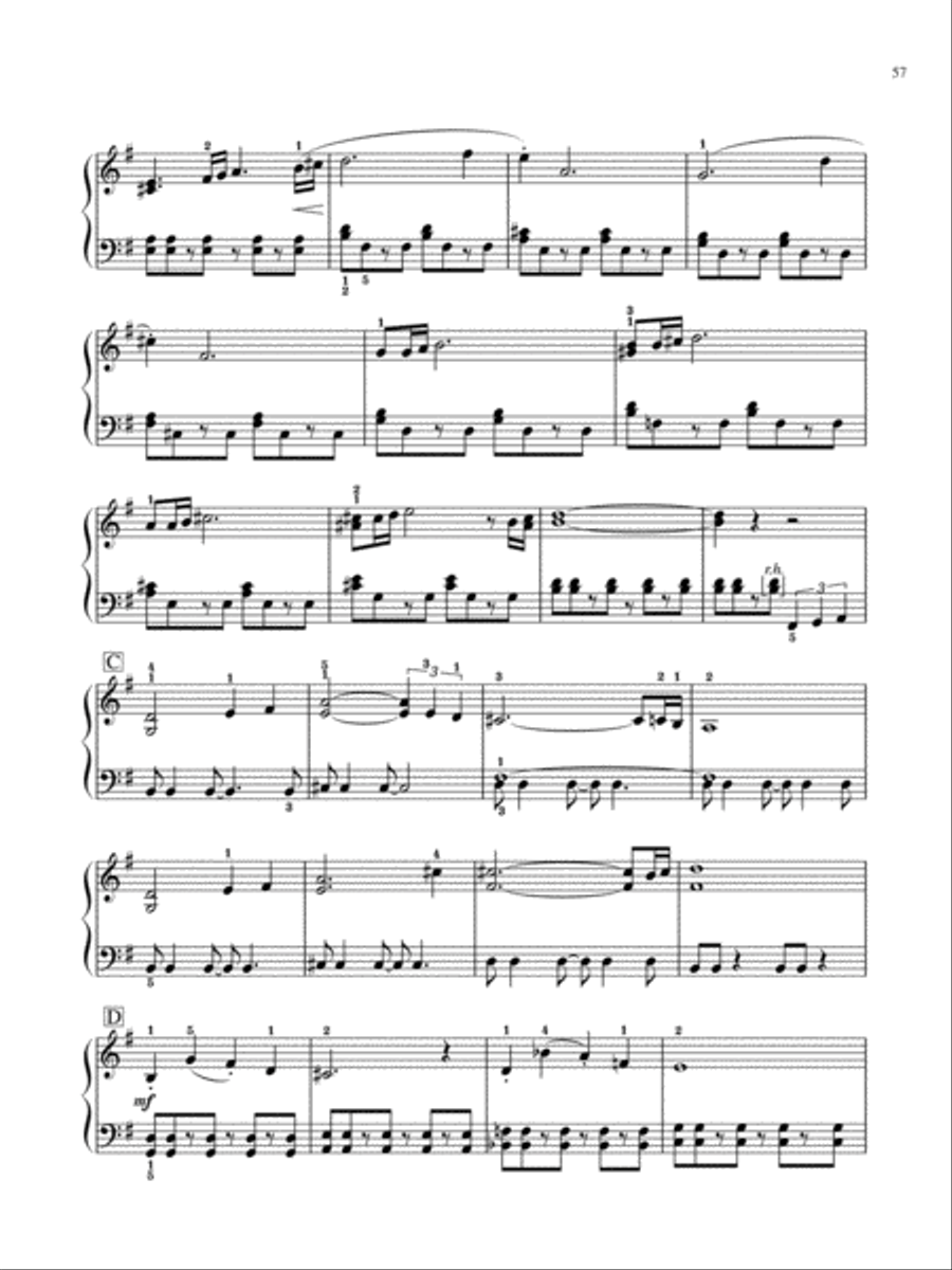 The Legend of Zelda™: Twilight Princess Hyrule Field Main Theme Easy Piano scores gallery preview page 2