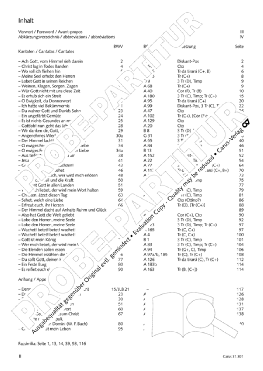 Bach for Brass 1: Cantatas I Voice scores gallery preview page 3