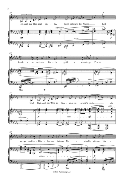 Ich trage meine Minne, Op. 32 No. 1 (D-flat Major)