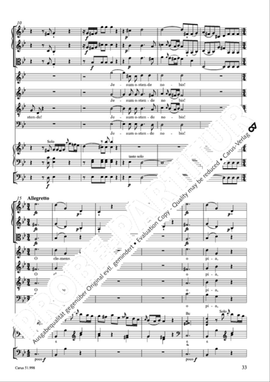 Salve Regina in g Salve Regina in g 4-Part scores gallery preview page 34