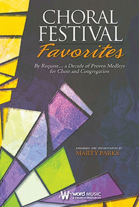 Book cover for Choral Festival Favorites - Accompaniment CD (Split)