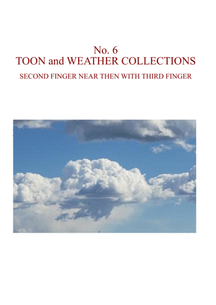 Toon and Weather Collections for Violin Pupil Book Volume 6 in Collections for Violin