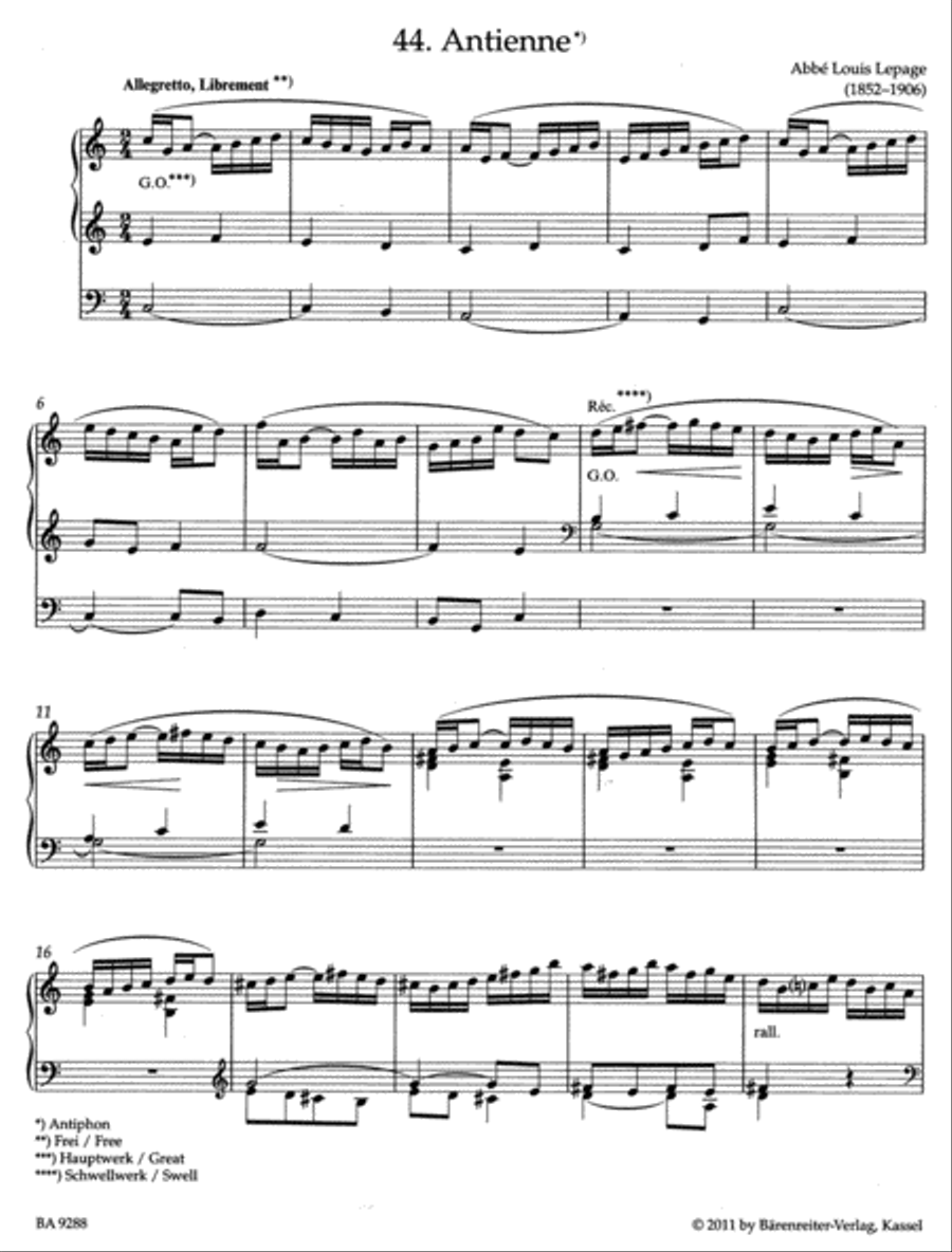 Sonntagsorgel, Volume II Sonntagsorgel, Volume II Organ scores gallery preview page 2