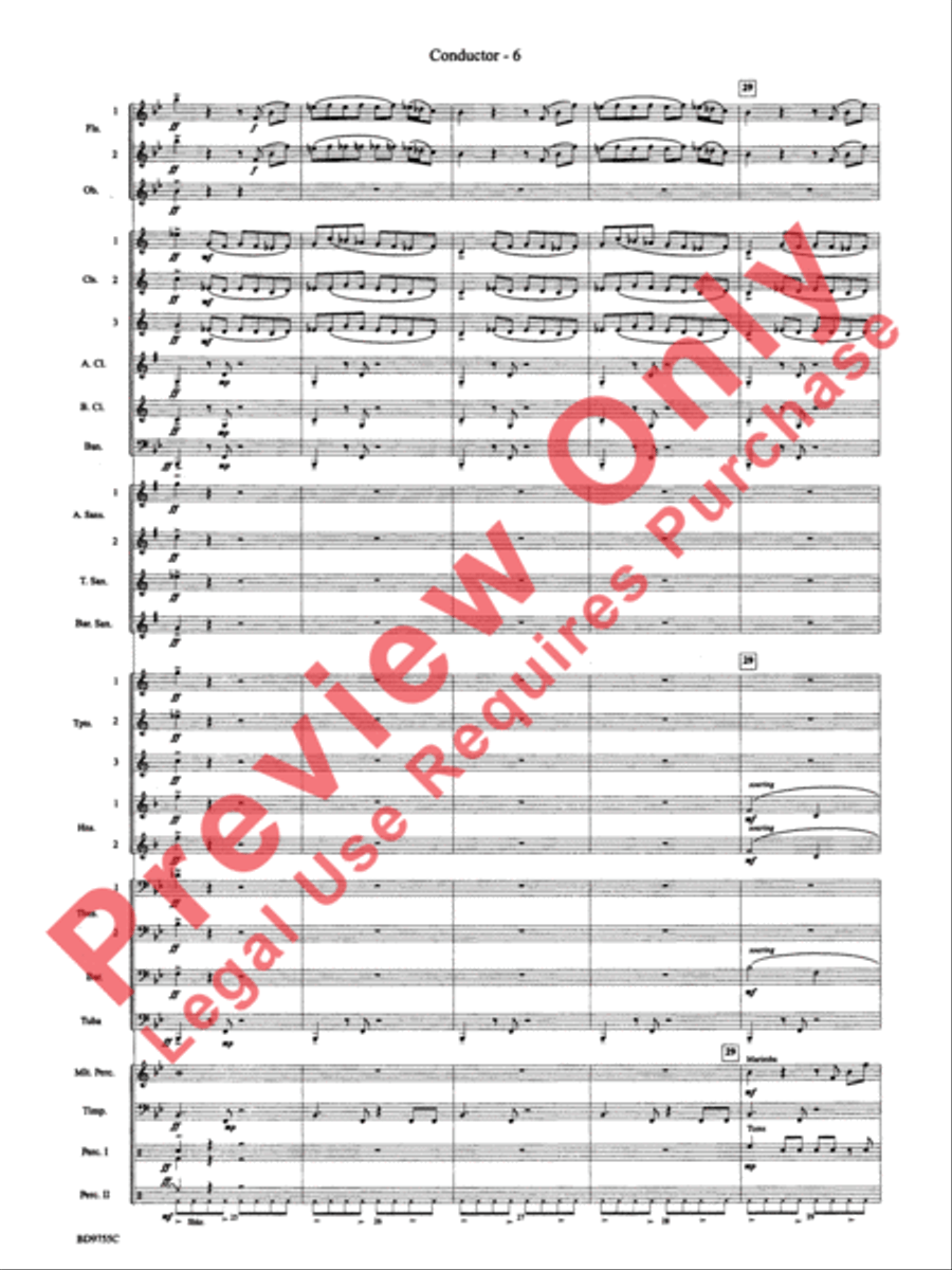 The Maelstrom The Maelstrom Concert Band scores gallery preview page 9