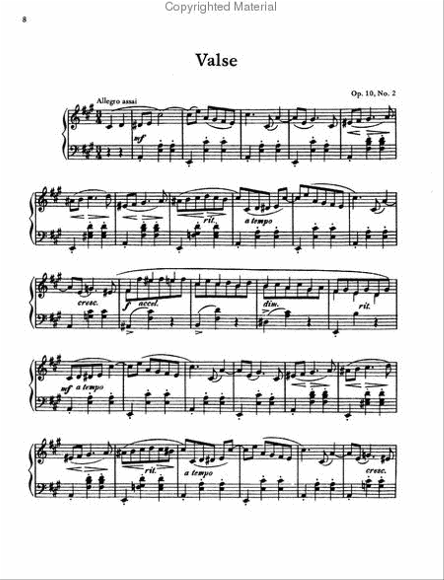 The Piano Works of Rachmaninoff, Volume 3 Piano Solo scores gallery preview page 3