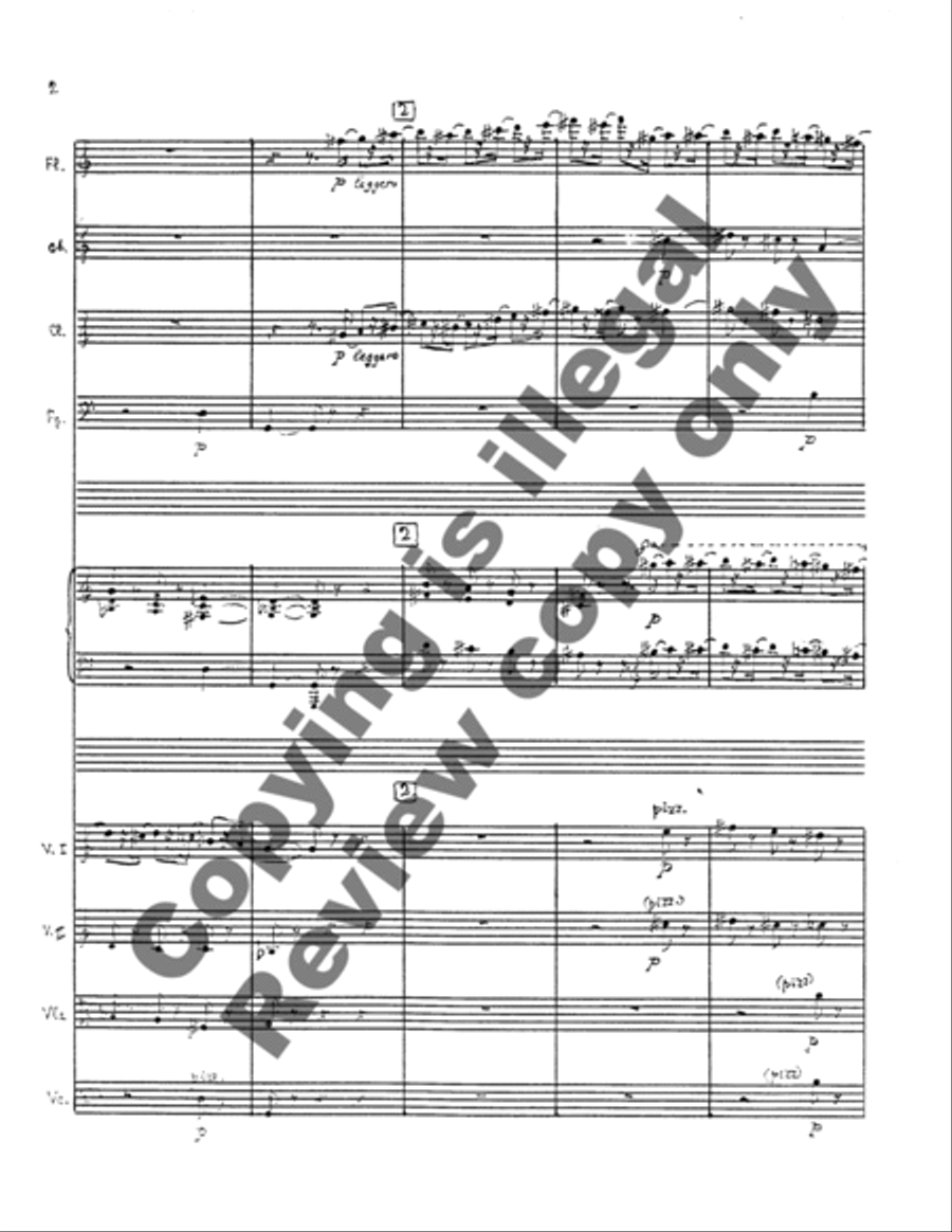 Nonetto Nonetto Chamber Orchestra scores gallery preview page 10