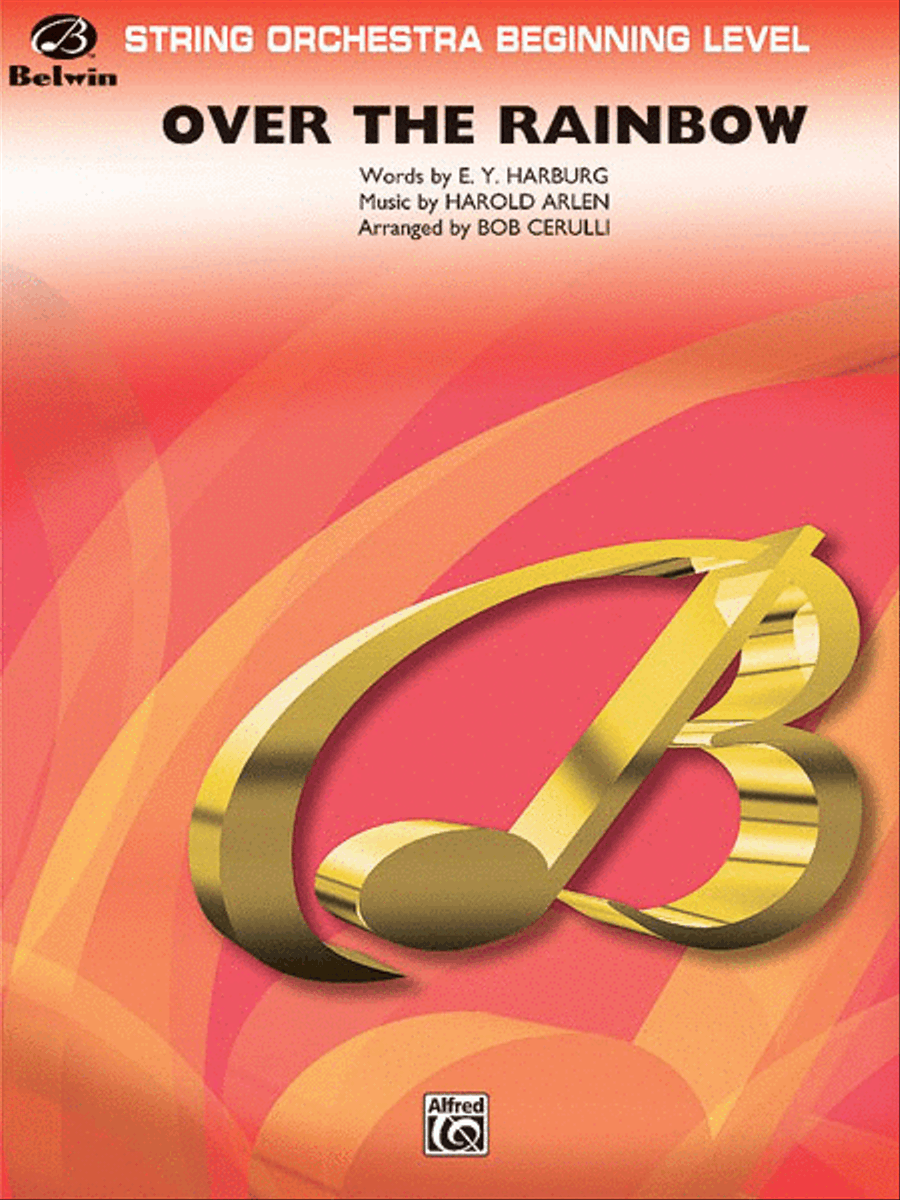 Over the Rainbow String Orchestra scores gallery preview page 1