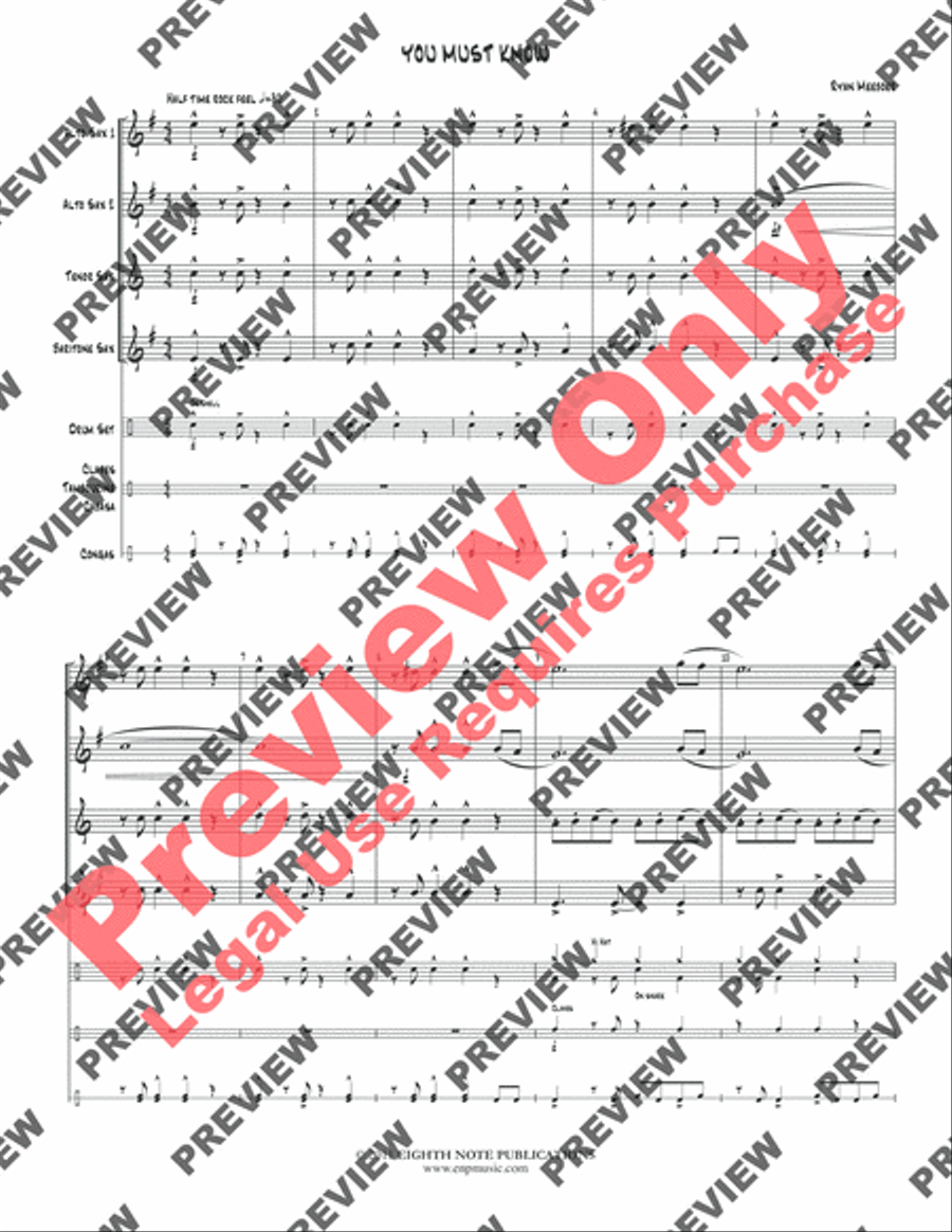 You Must Know Small Ensemble scores gallery preview page 3