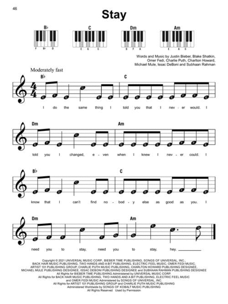 Chart Hits – Super Easy Piano
