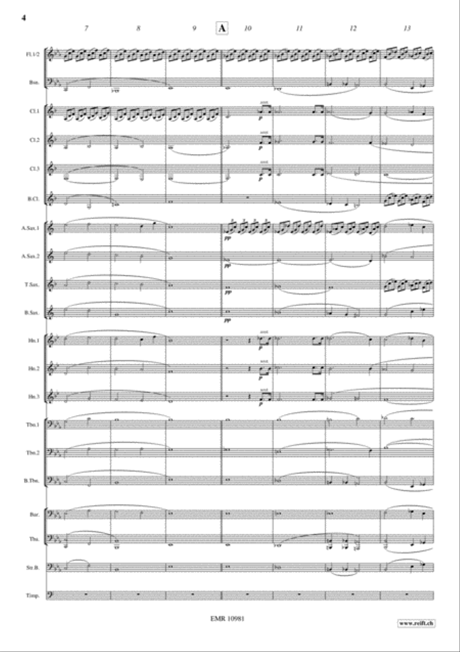 Moonlight Serenade Moonlight Serenade Concert Band scores gallery preview page 5