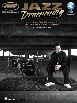 Book cover for Jazz Drumming