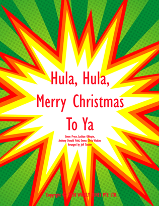 Book cover for Hula, Hula, Merry Christmas To Ya