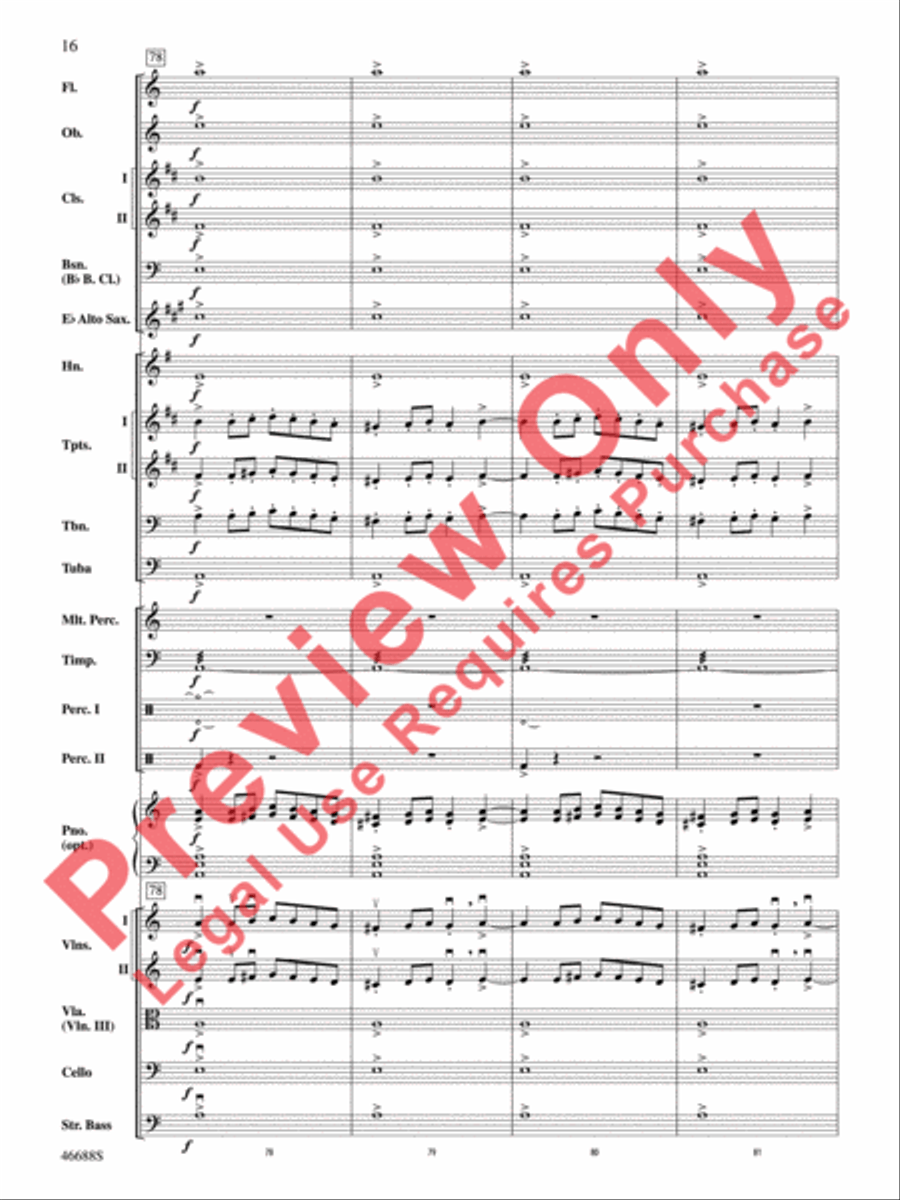Russian Christmas Music Full Orchestra scores gallery preview page 17