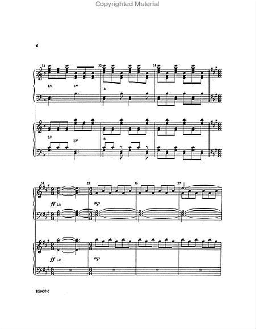 Antiphonal Fanfare Antiphonal Fanfare 3-Octaves scores gallery preview page 3