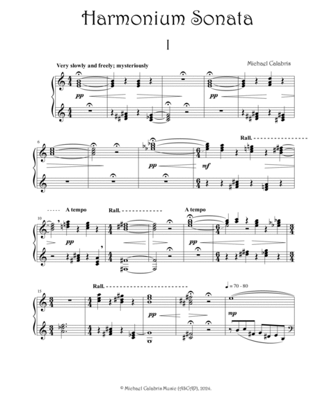 Harmonium Sonata