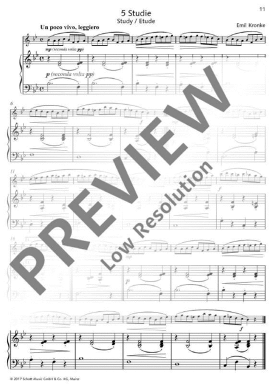Humming Birds Flute Solo scores gallery preview page 12
