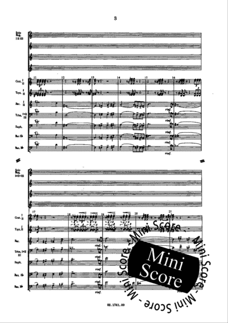 Images voor Fanfare Concert Band scores gallery preview page 7