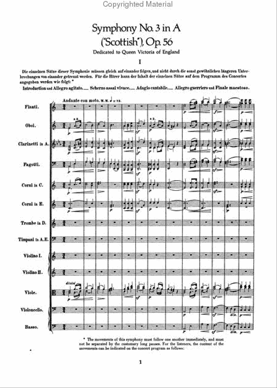 Symphonies Nos. 3-5 Symphonies Nos. 3-5 Study Score scores gallery preview page 2