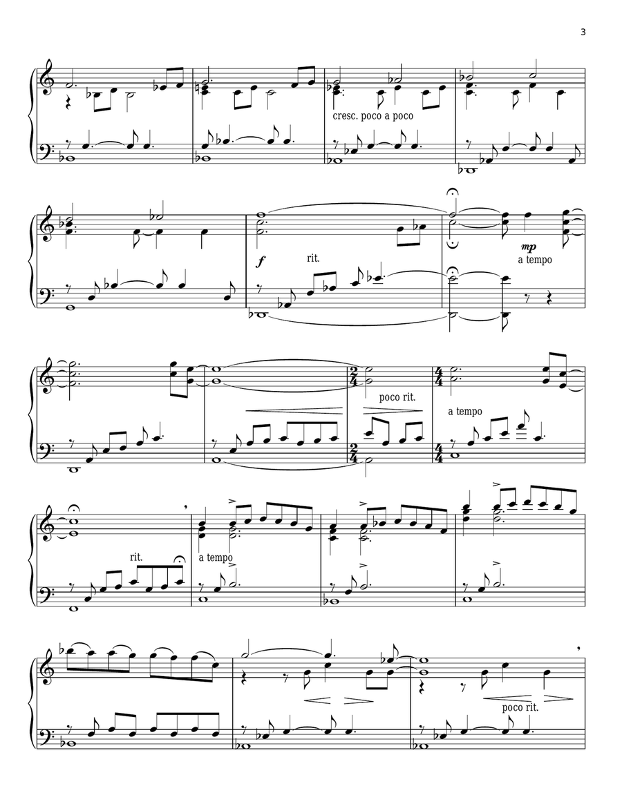 Dentecane Piano Solo scores gallery preview page 3