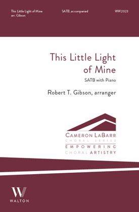 Book cover for This Little Light of Mine (SATB)