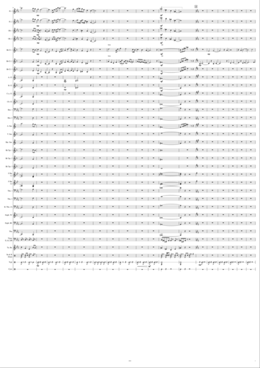 January Concert Band scores gallery preview page 3