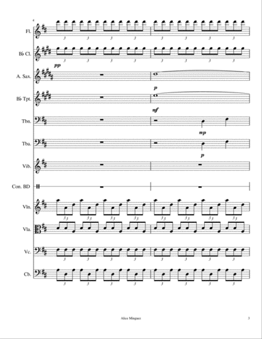 Space Flight Space Flight Full Orchestra scores gallery preview page 3