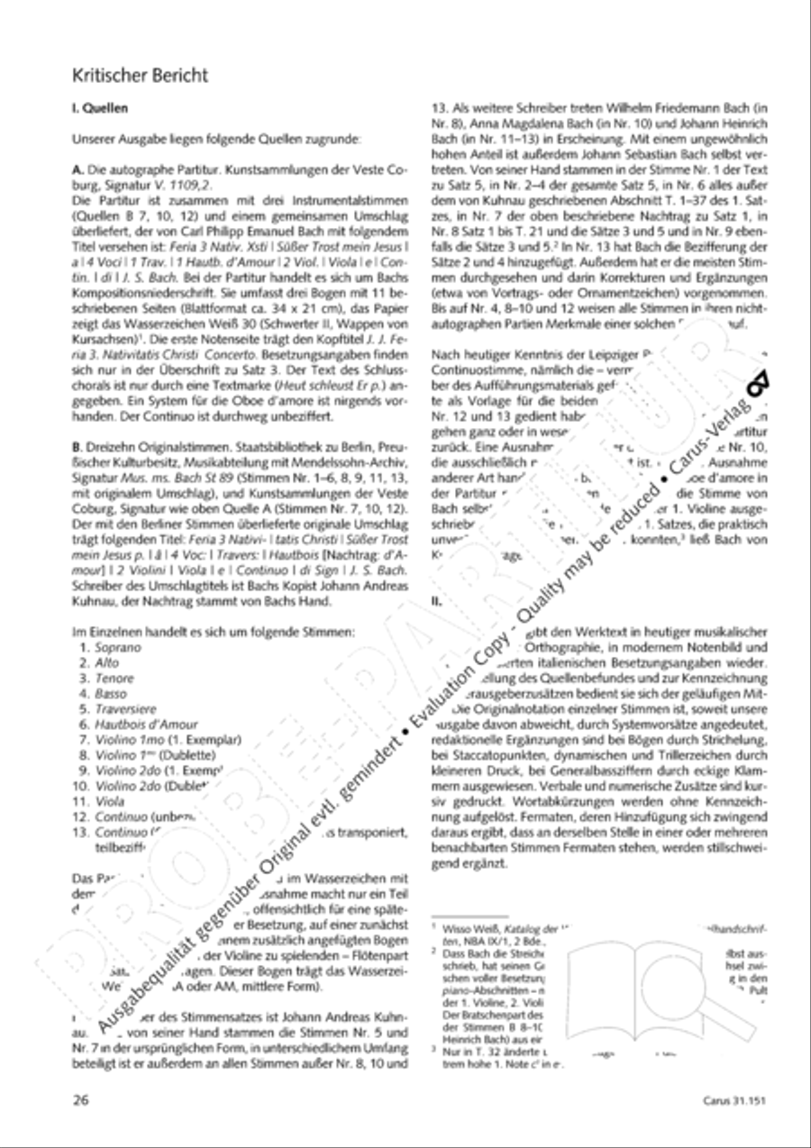 Comfort sweet, that Jesus came 4-Part scores gallery preview page 27