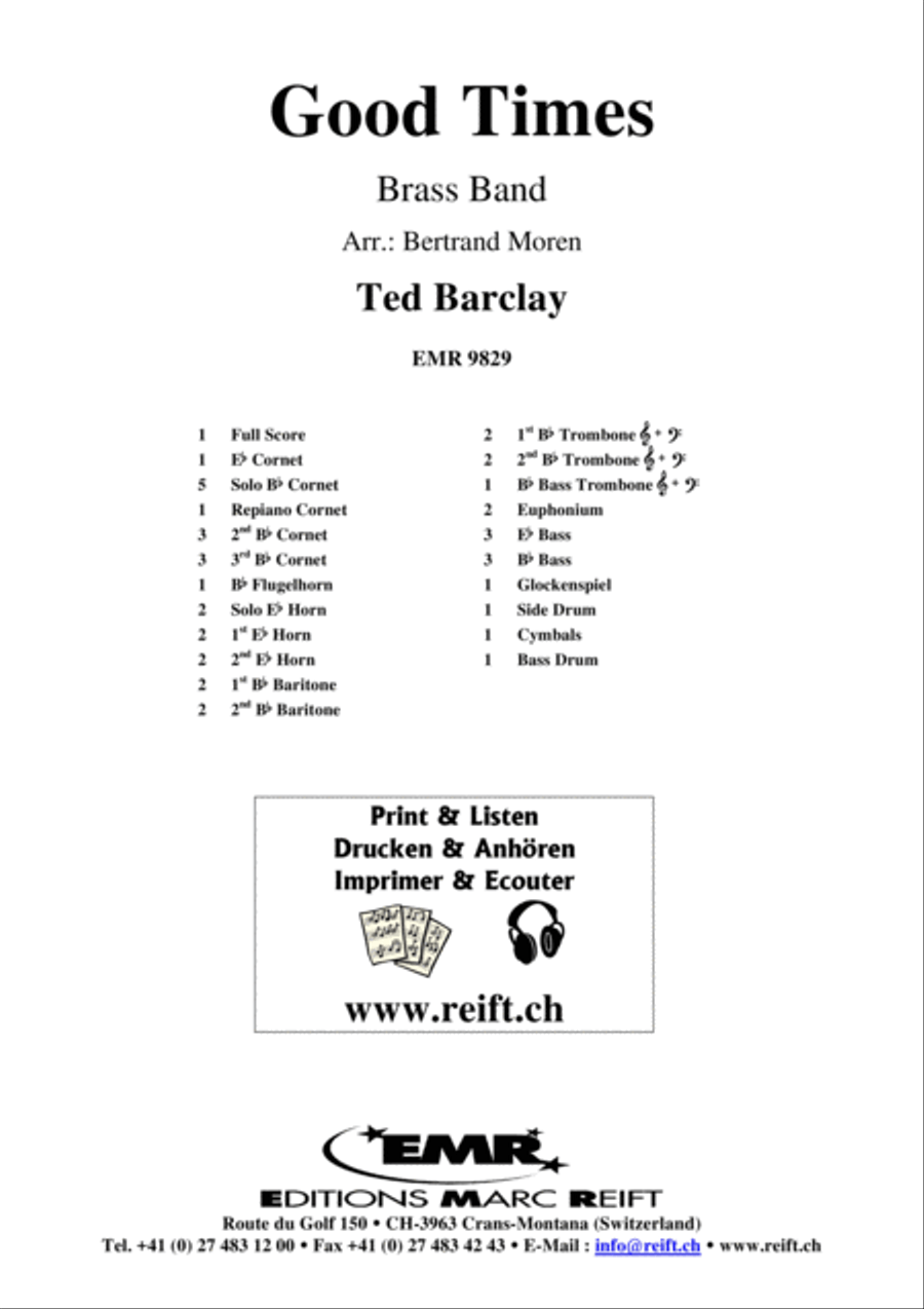 Good Times Brass Band scores gallery preview page 2