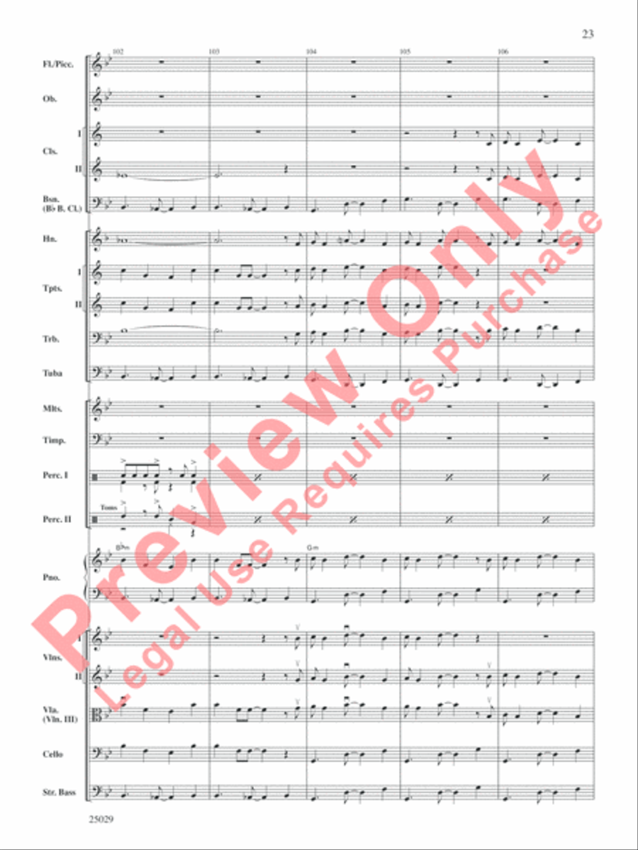 Charlie and the Chocolate Factory, Selections from the Original Movie Soundtrack Full Orchestra scores gallery preview page 24