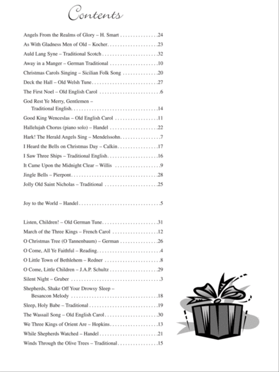 Christmas Album Christmas Album Piano Method scores gallery preview page 2