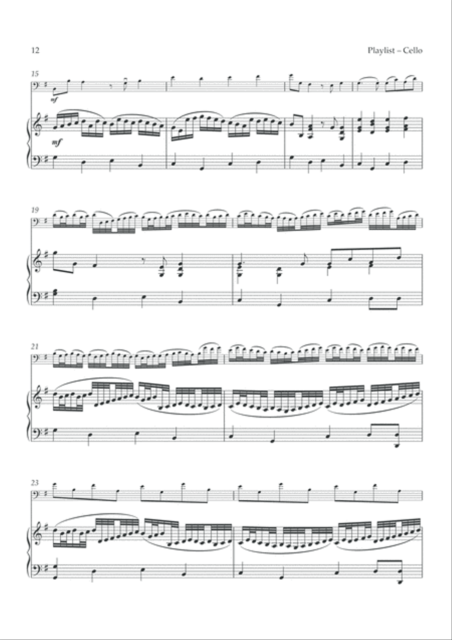 Clair de Lune Clair de Lune Piano Accompaniment scores gallery preview page 2
