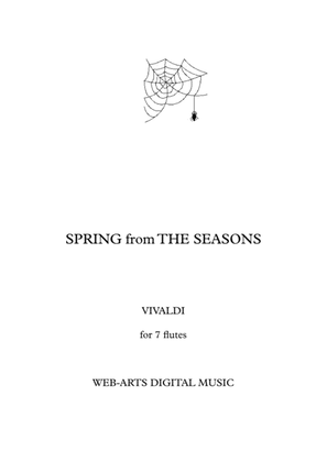SPRING from THE SEASONS for 7 flutes - VIVALDI