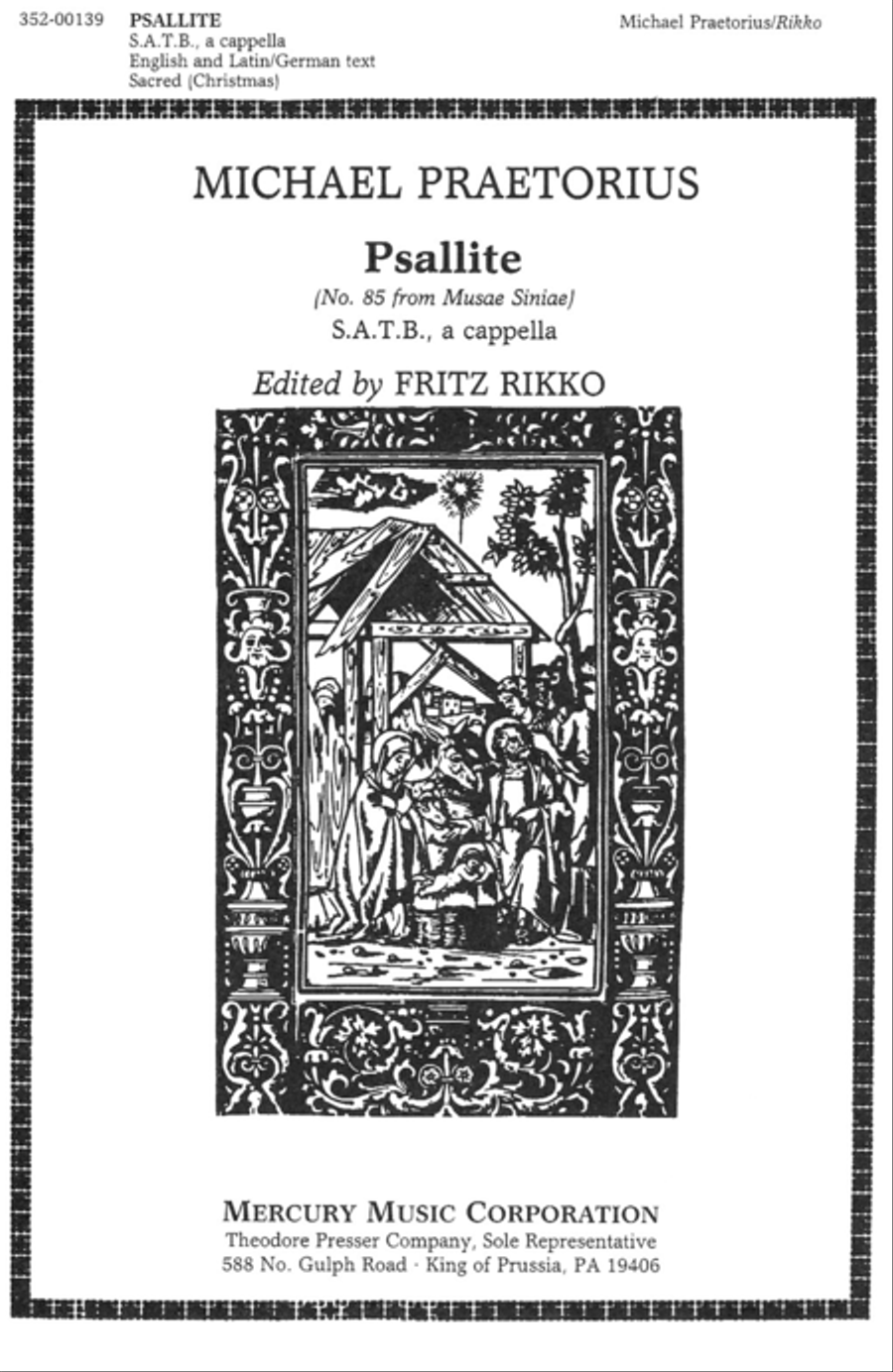 Psallite Psallite 4-Part scores gallery preview page 1