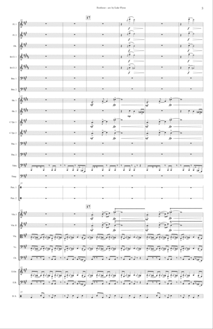 Footloose Full Orchestra scores gallery preview page 5