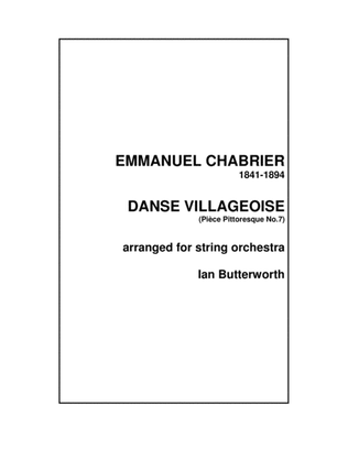 CHABRIER Danse Villageoise (Pièce Pittoresque) for string orchestra