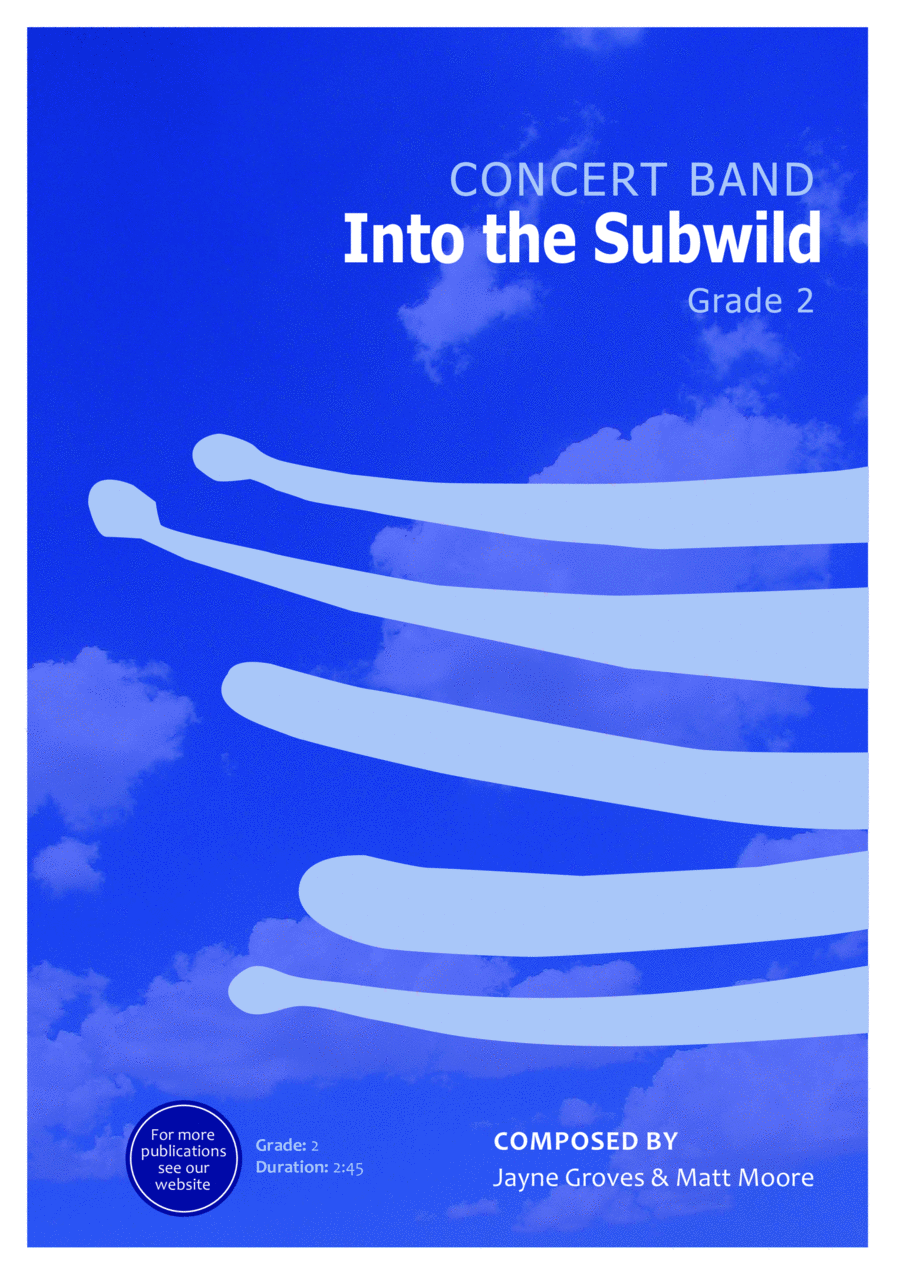 Into the Subwild Into the Subwild Concert Band scores gallery preview page 1