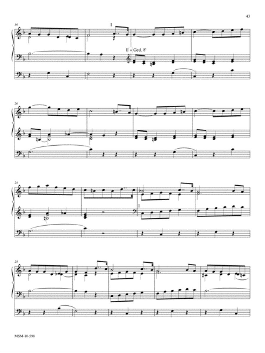 A Farewell Organ scores gallery preview page 2