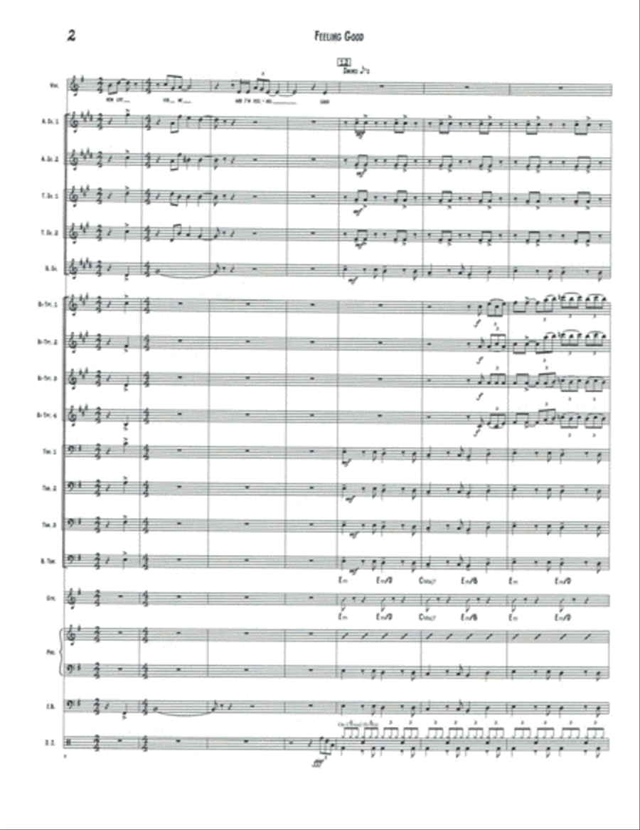 Feeling Good Jazz Ensemble scores gallery preview page 3