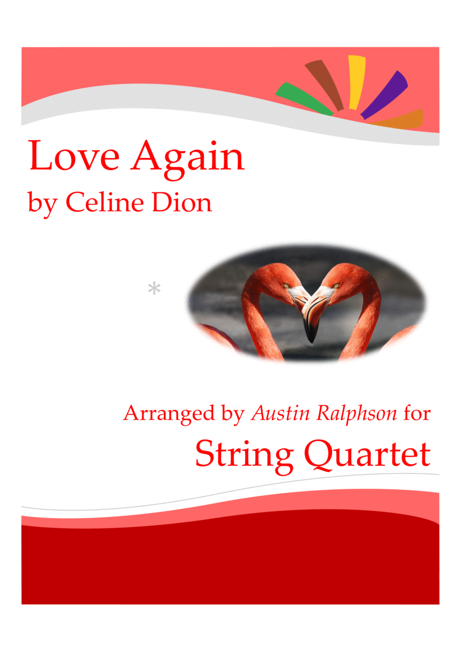 Love Again String Quartet scores gallery preview page 1