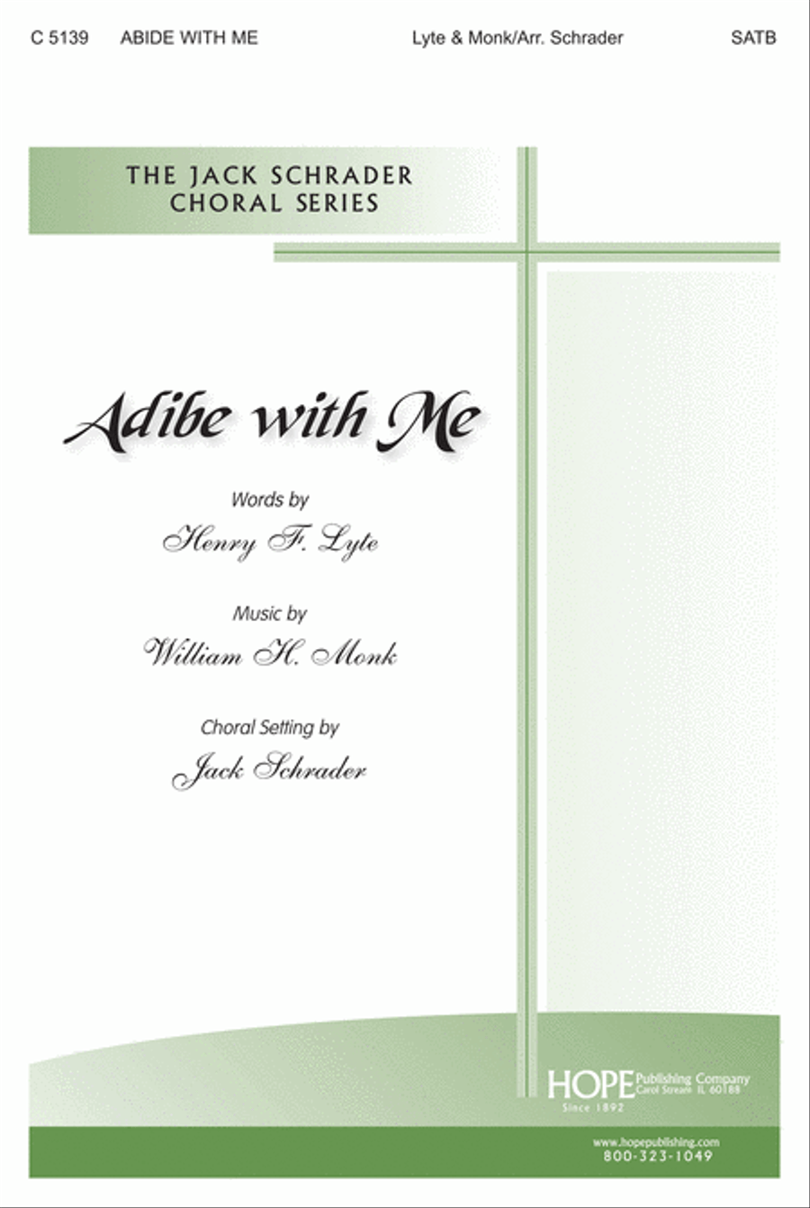 Abide With Me 4-Part scores gallery preview page 1
