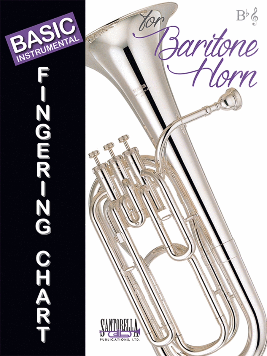 Basic Fingering Chart for Baritone Horn Baritone Horn scores gallery preview page 1