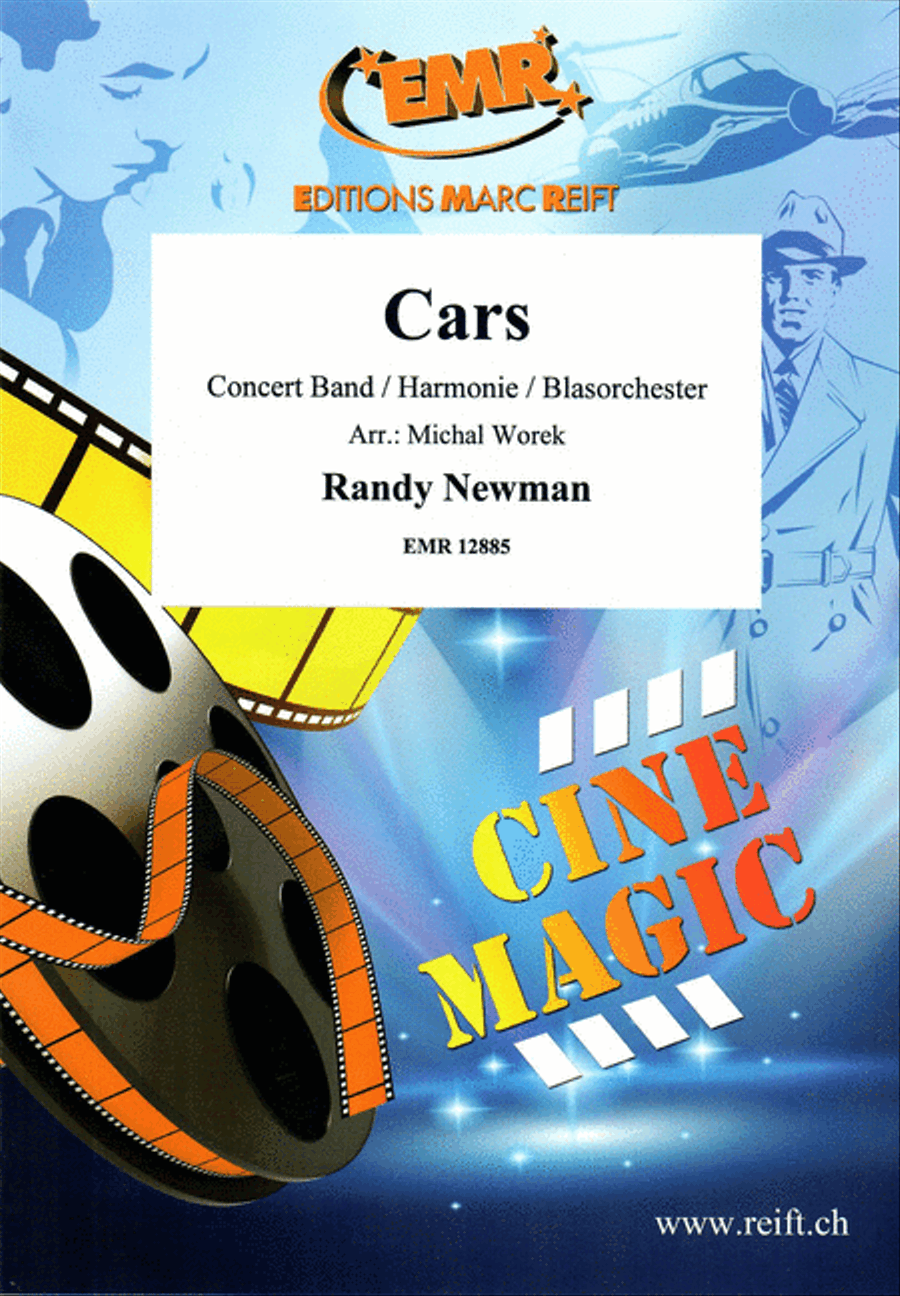 Cars Concert Band scores gallery preview page 1